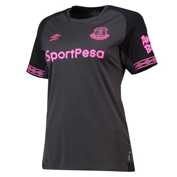 Camiseta Everton Segunda equipo Mujer 2018-19 Negro